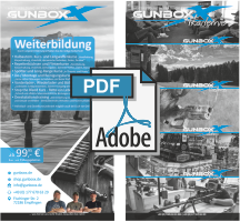Gunboxx Flyer Weiterbildung